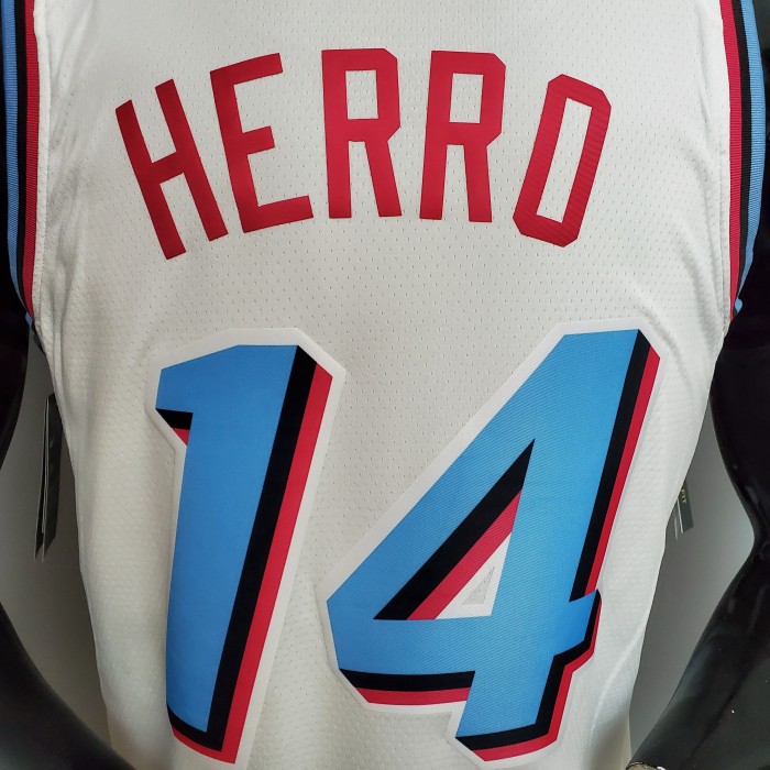 Tyler Herro Miami Heat Swingman Jersey White