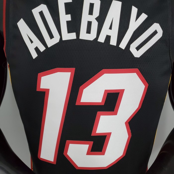 Bam Adebayo Miami Heat Swingman Jersey Black