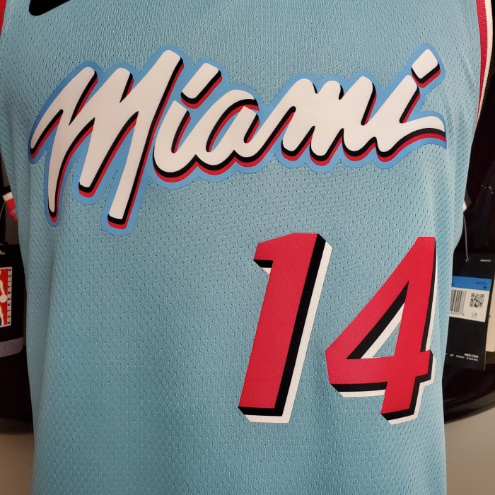 Tyler Herro Miami Heat Swingman Jersey Blue