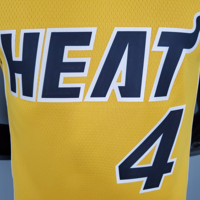 Victor Oladipo Miami Heat Bonus Edition Swingman Jersey Yellow