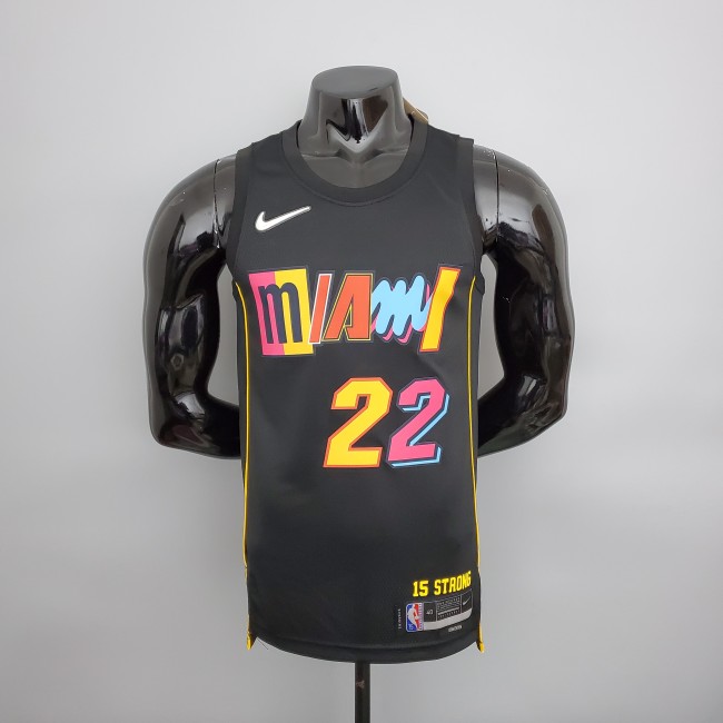 Jimmy Butler Miami Heat 2022 City Edition Swingman Jersey Black