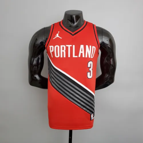 C.J. McCollum Portland Trail Blazers Swingman Jersey Red