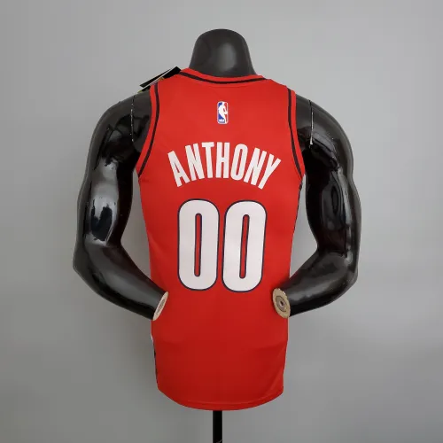 Carmelo Anthony Portland Trail Blazers Swingman Jersey Red