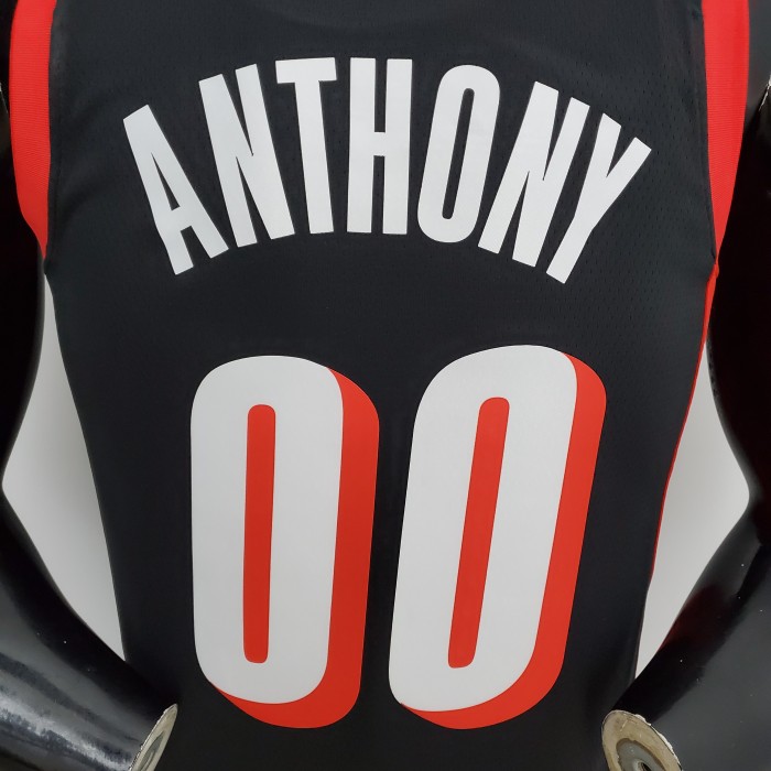 Carmelo Anthony Portland Trail Blazers 2022 Urban Edition Brown Swingman Jersey Black