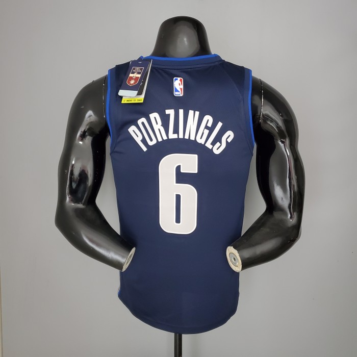 Kristaps Porzingis Dallas Mavericks Iceberg Edition Swingman Jersey Blue
