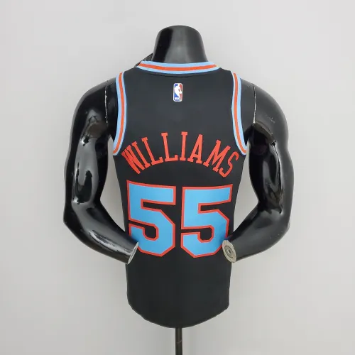 Jason Williams Sacramento Kings City Edition Swingman Jersey Black