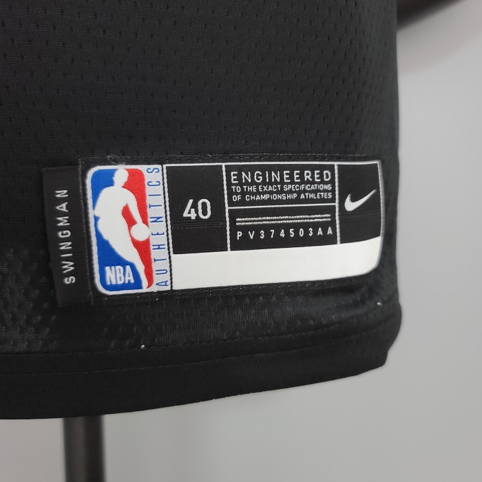 Trae Young Atlanta Hawks City Edition Swingman Jersey Black