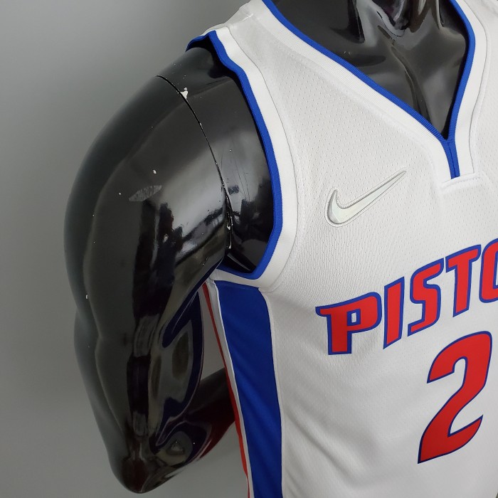 Cunningham Detroit Pistons 75th Anniversary Swingman Jersey White