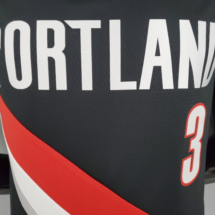 C.J. McCollum Portland Trail Blazers Swingman Jersey Black