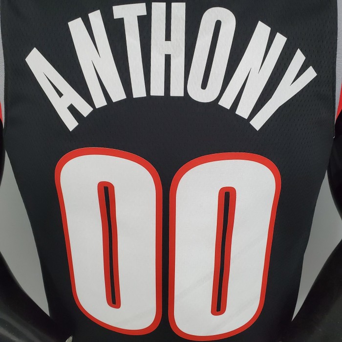 Carmelo Anthony Portland Trail Blazers Swingman Jersey Black