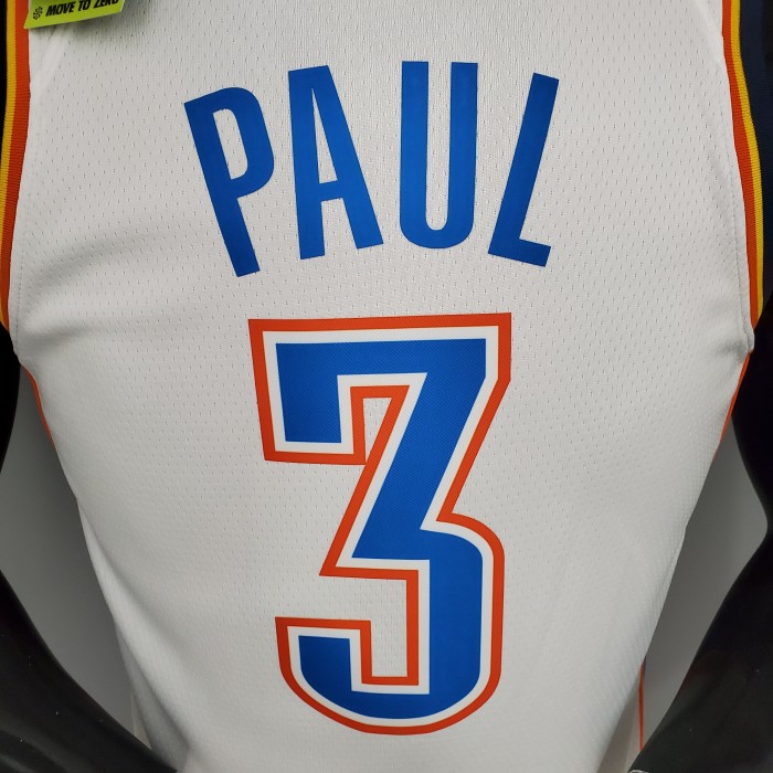 Chris Paul Oklahoma City Thunder Swingman Jersey White