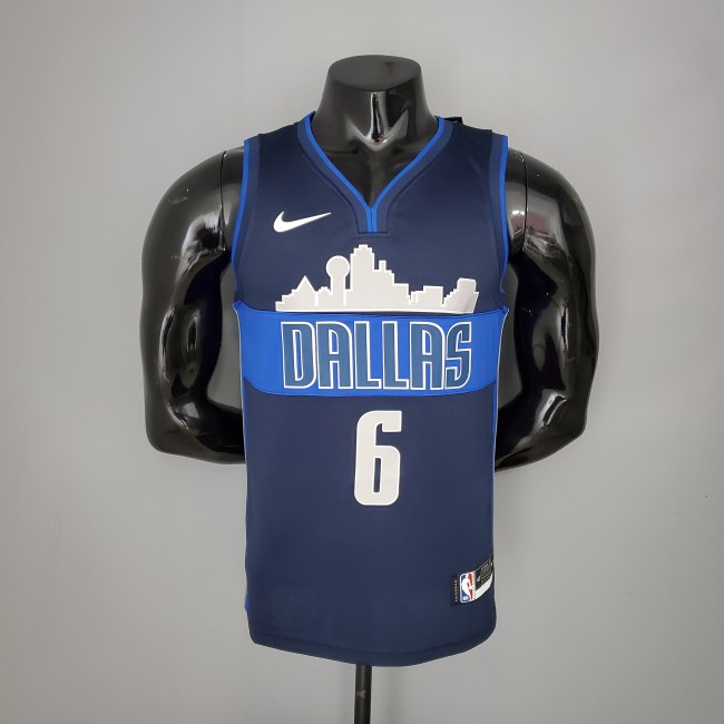 Kristaps Porzingis Dallas Mavericks Iceberg Edition Swingman Jersey Blue