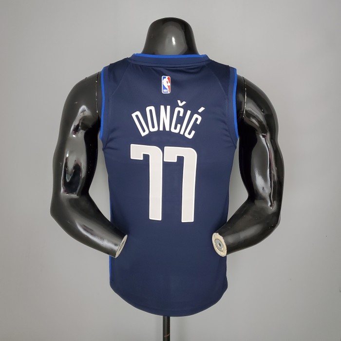 Luka Doncic Dallas Mavericks Iceberg Edition Swingman Jersey Blue