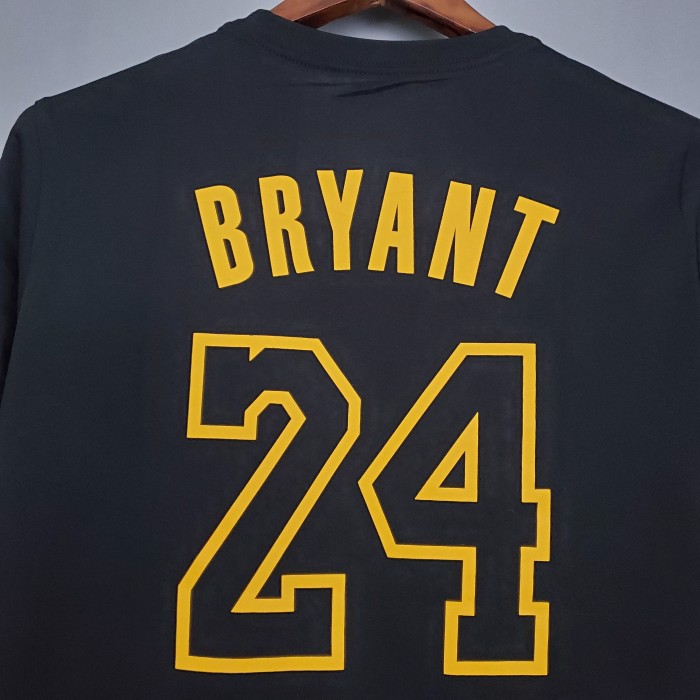 Kobe Bryant Los Angeles Lakers Casual T-shirt Black
