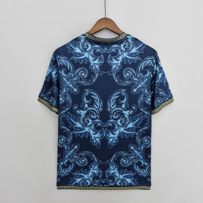 Italy x Versace Blue Man Jersey 2022