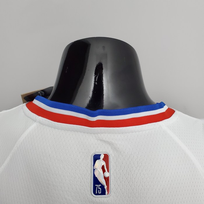 Joel Embiid Philadelphia 76ers 75th Anniversary Swingman Jersey White