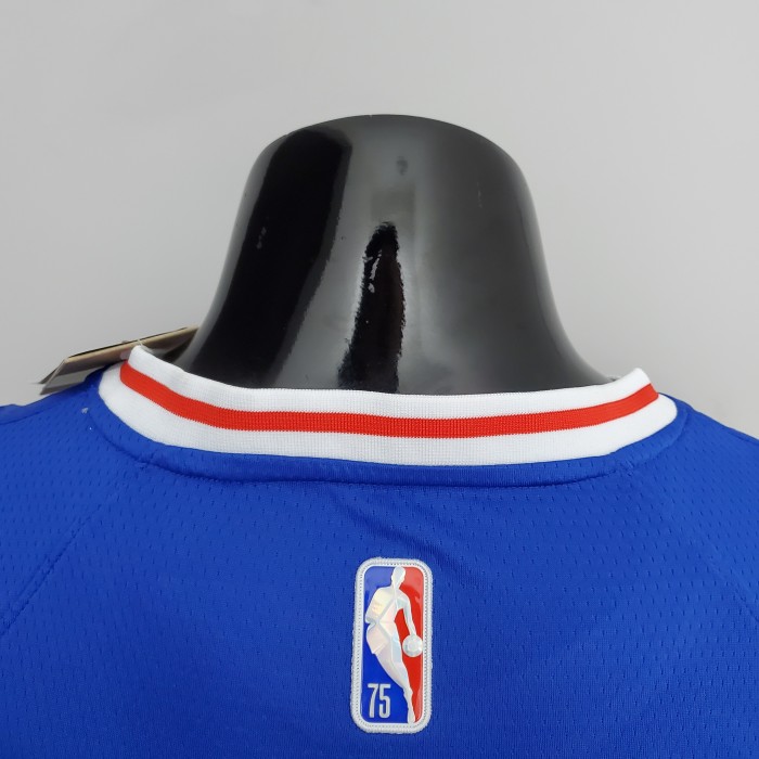 James Harden Philadelphia 76ers 75th Anniversary Swingman Jersey Blue