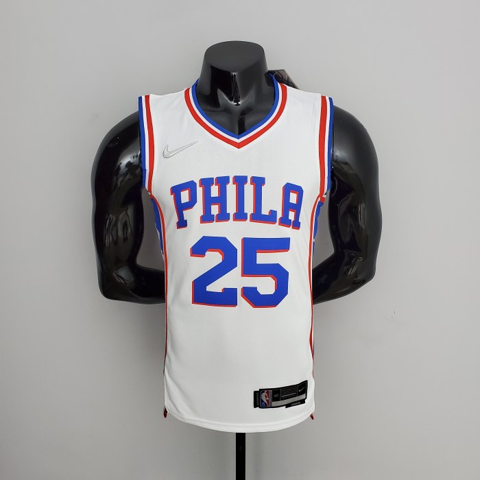 Ben Simmons Philadelphia 76ers 75th Anniversary Swingman Jersey White