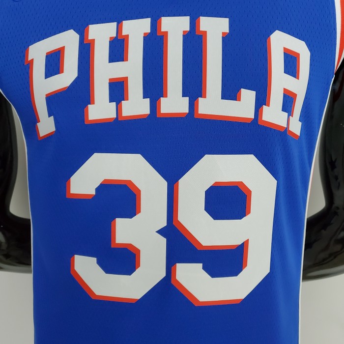 Dwight Howard Philadelphia 76ers 75th Anniversary Swingman Jersey Blue