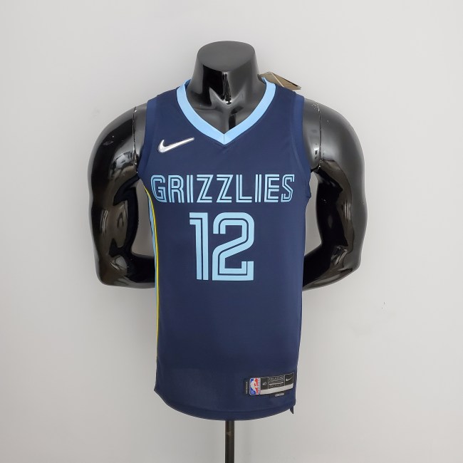 Ja Morant Memphis Grizzlies 75th Anniversary Swingman Jersey Blue