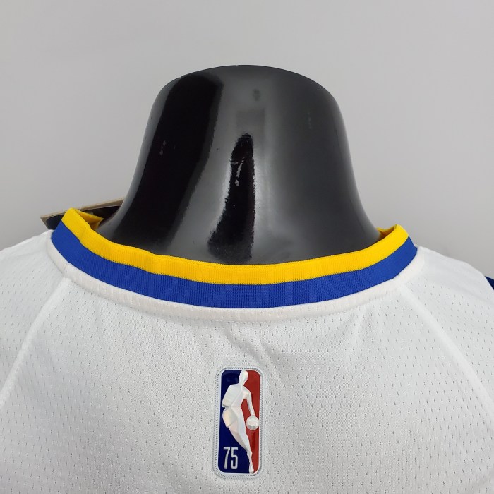 Klay Thompson Golden State Warriors 75th Anniversary Swingman Jersey Mexico Edition White