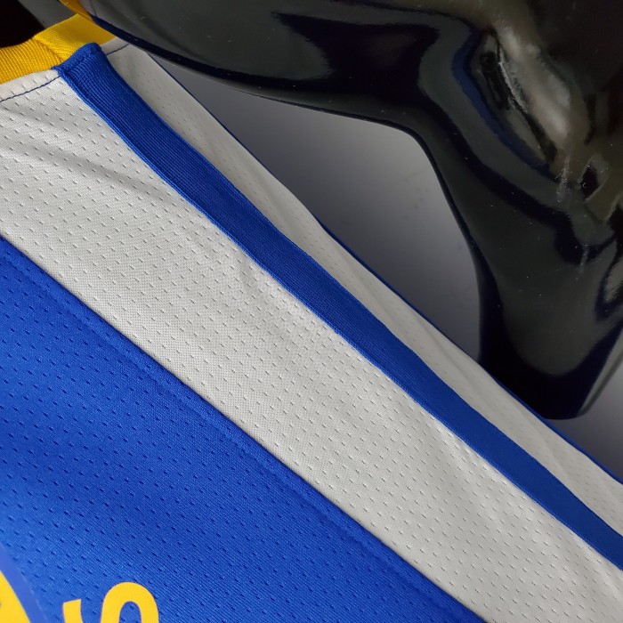 Klay Thompson Golden State Warriors 75th Anniversary Swingman Jersey Mexico Edition Blue