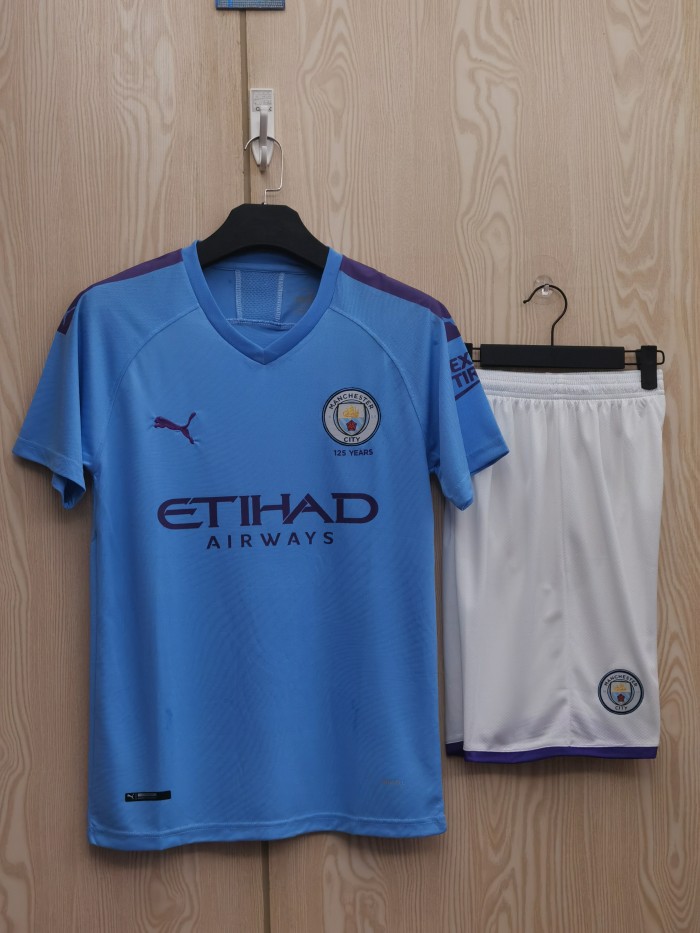 Manchester City Home Man Jersey 19/20 Tops