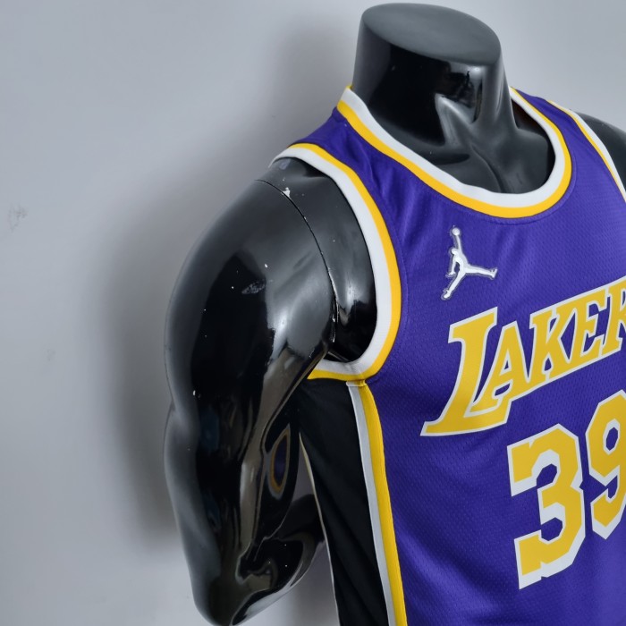 Dwight Howard Los Angeles Lakers 75th Anniversary Swingman Jersey Purple