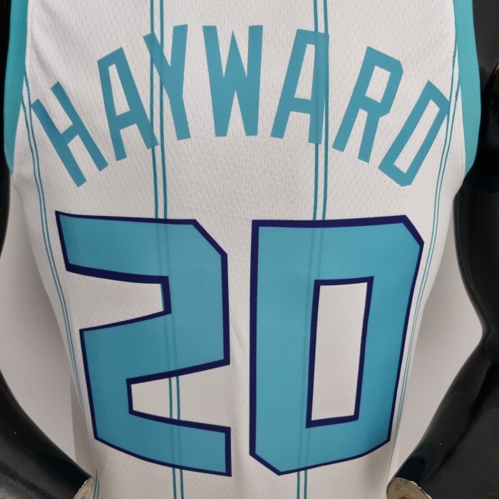 Gordon Hayward Charlotte Hornets 75th Anniversary Swingman Jersey White