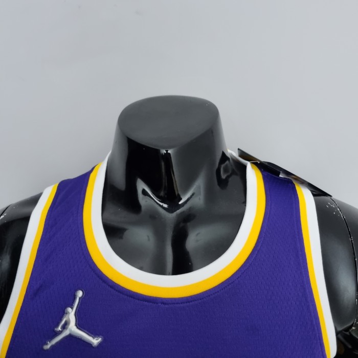 Kobe Bryant Los Angeles Lakers 75th Anniversary Swingman Jersey Purple