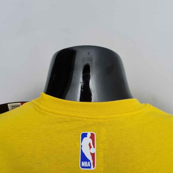 Anthony Davis Los Angeles Lakers Casual T-shirt Yellow