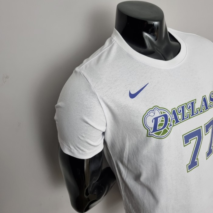 Luka Doncic Dallas Mavericks Casual T-shirt White