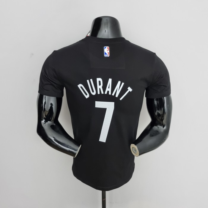 Kevin Durant Brooklyn Nets Casual T-shirt Black