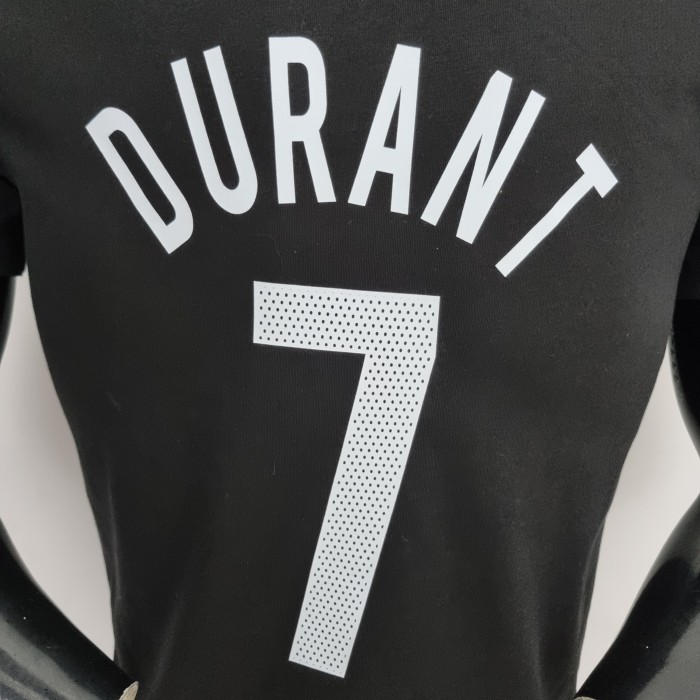 Kevin Durant Brooklyn Nets Casual T-shirt Black