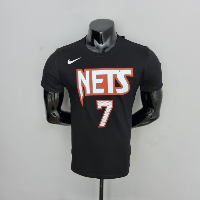 Kevin Durant Brooklyn Nets Casual T-shirt Black