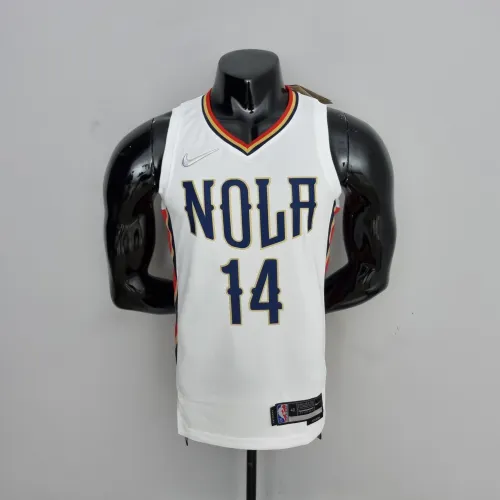 Brandon Ingram New Orleans Pelicans 2022 City Edition Swingman Jersey White