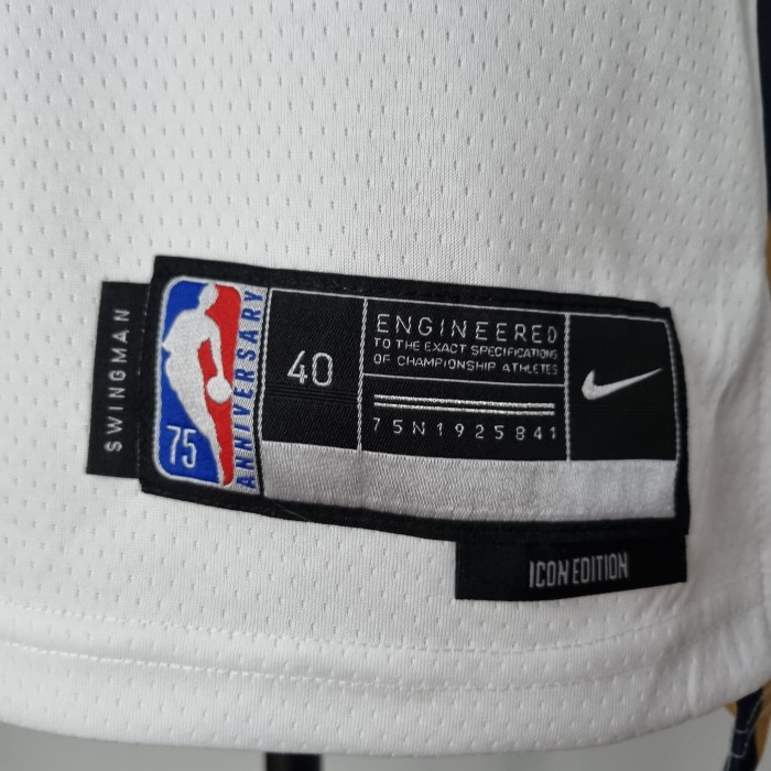 Zion Williamson New Orleans Pelicans 75th Anniversary Swingman Jersey White