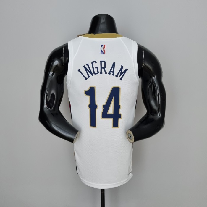 Brandon Ingram New Orleans Pelicans 75th Anniversary Swingman Jersey White