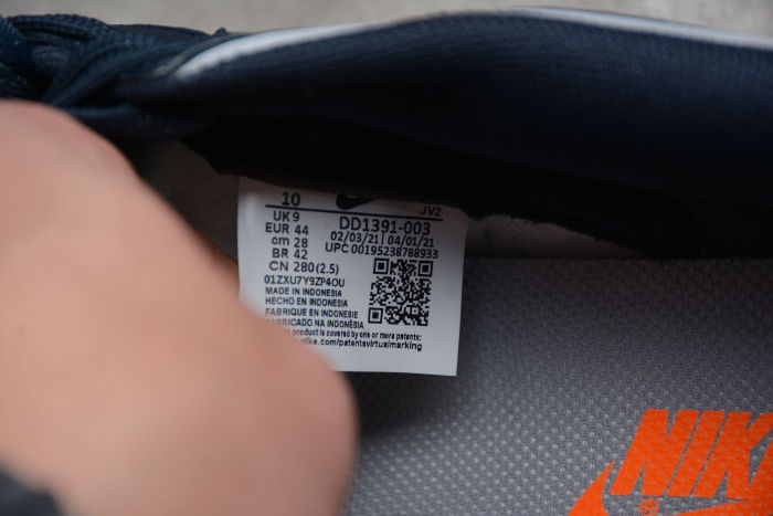 SB Dunk Low Retro Georgetown” Grey Blue DD1391-003