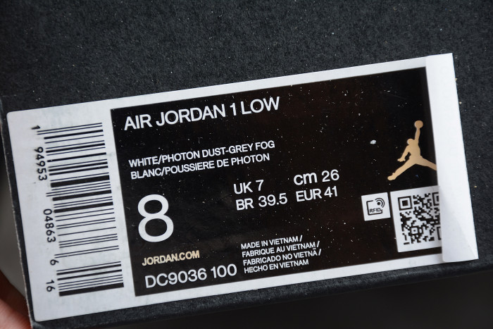 Air Jordan 1 Low “White Camo” DC9036-100