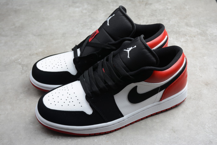 Air Jordan 1 Low 'Black Toe' 553558-116