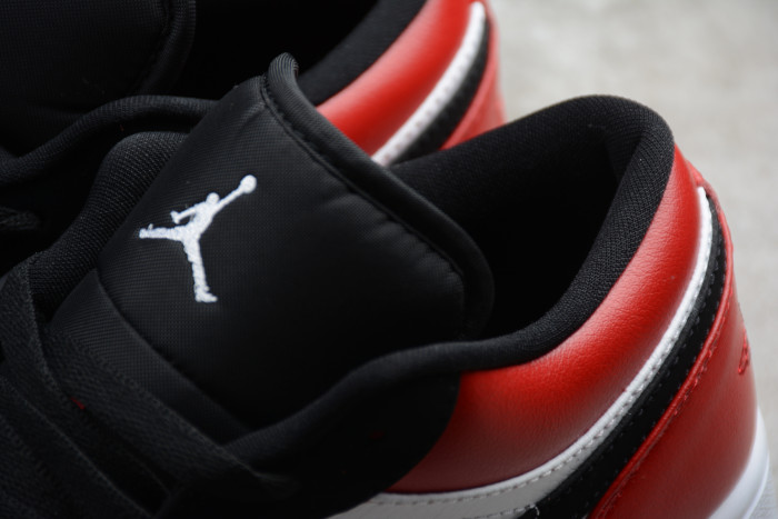 Air Jordan 1 Low 'Black Toe' 553558-116