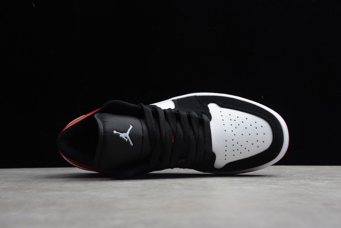 Air Jordan 1 Low 'Black Toe' 553558-116