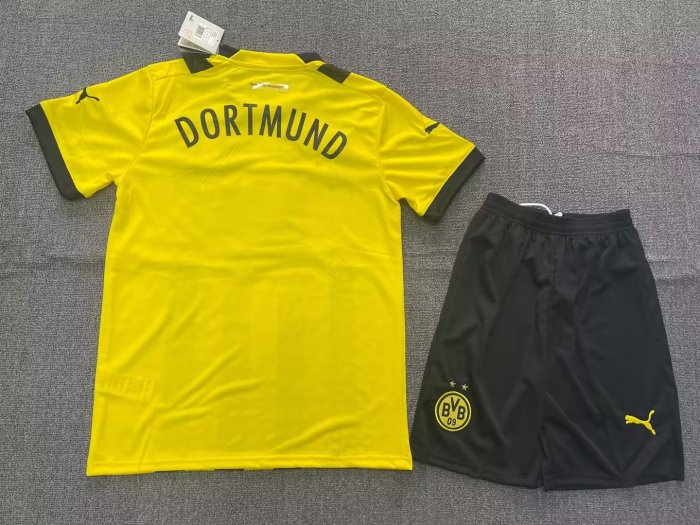 Borussia Dortmund Home Kids Jersey 22/23