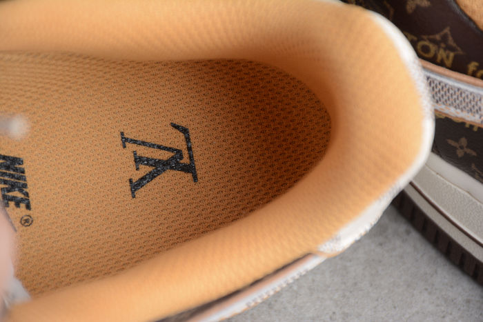Air Force 1 LV Low Louis Vuitton Monogram Brown Damier Azur