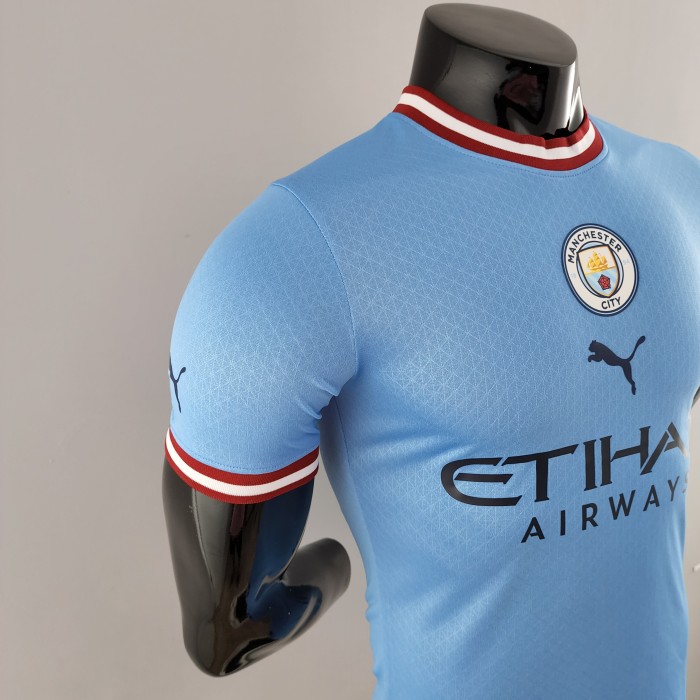 Manchester City Home Player Jersey 22/23