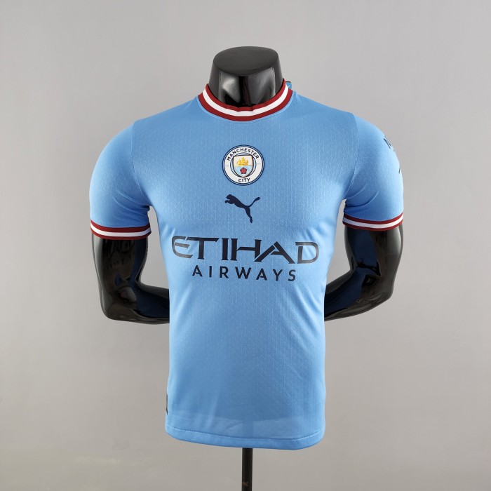 Manchester City Home Player Jersey 22/23
