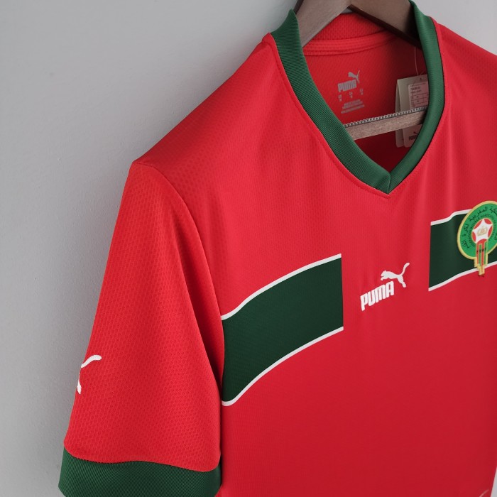 Morocco Home Man Jersey 2022