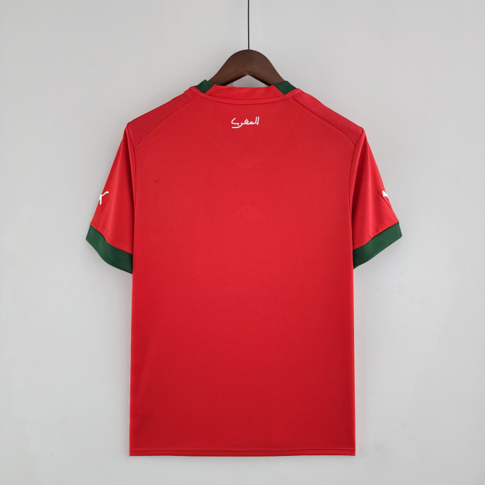 Morocco Home Man Jersey 2022