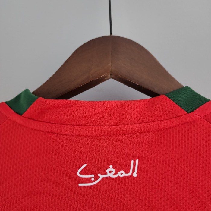 Morocco Home Man Jersey 2022